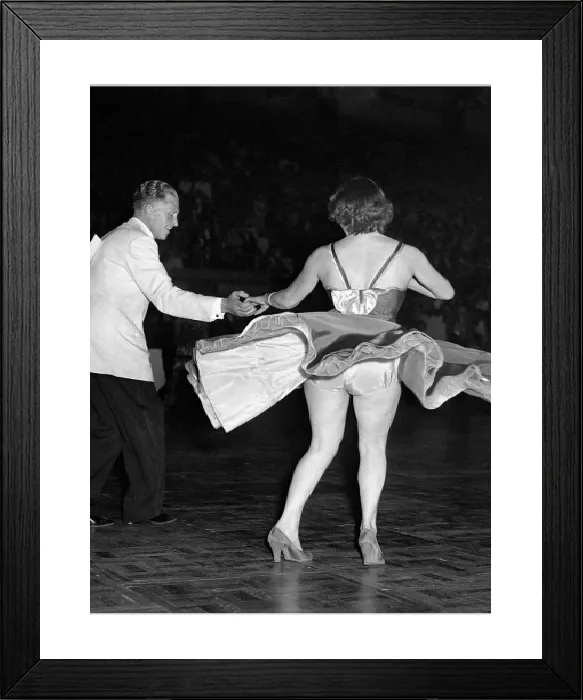 Framed Print : Jive Championship Print, Haringey Dance Hall, London 1956 Framed Print : Jive Championship Print, Haringey Dance Hall, London 1956