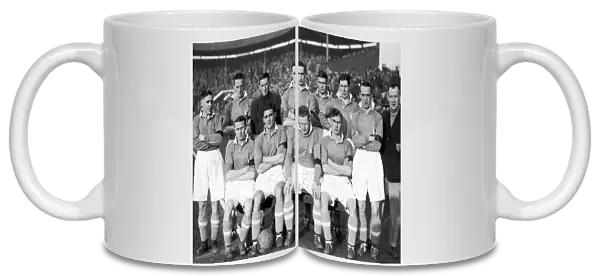 Birmingham City football club team group, February 1939