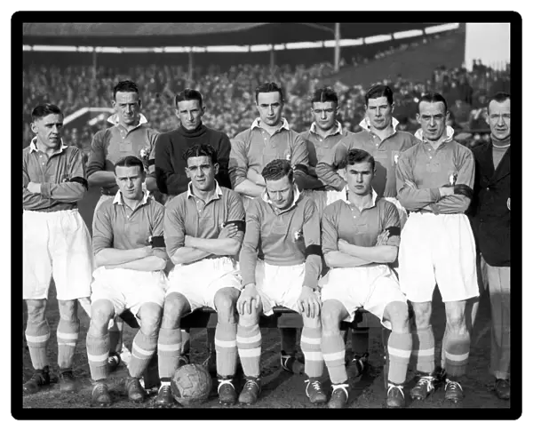 Birmingham City football club team group, February 1939