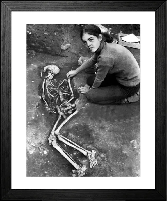 Framed Print : Connie Sheldon at Cornell University Print (1973)