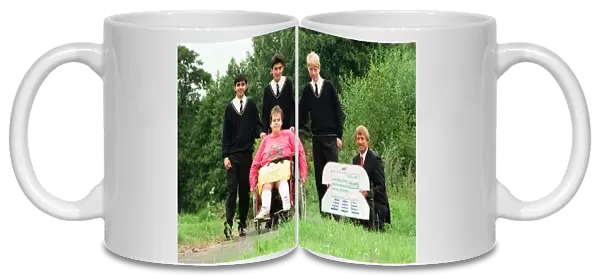 Wheelchair Pathway Project at Lickey Hills designed by pupils at Wheelers Lane Boys