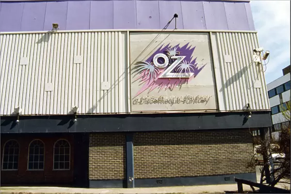 Oz nightclub in South Shields, Tyne and Wear. 9th June 1994