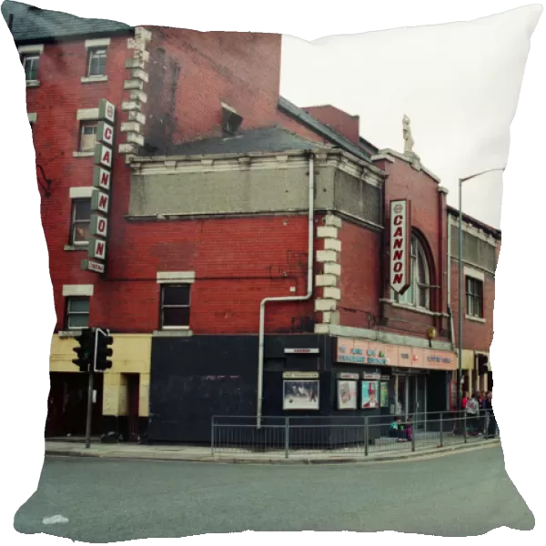 Cannon Cinema and Shops, along Prince Regent Street, Stockton, due to be demolished