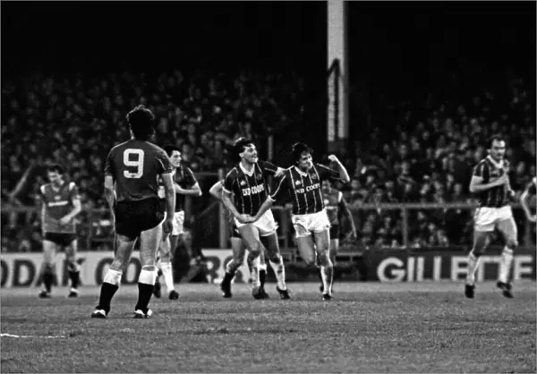 Leicester City 2 v. Manchester United 3. November 1984