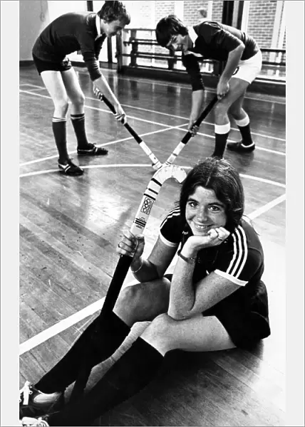 Mrs Carol Guest, Chairman of Guisborough Lesiure Centre Hockey Club. 27th September 1978