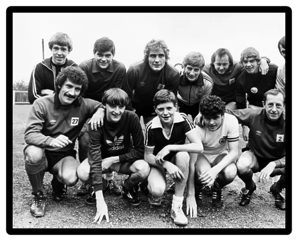 Newcastle United 1982. Togetherness, Newcastle United kids and big names