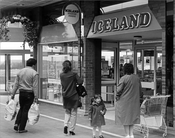 Iceland Supermarket in The Parkway Centre in Coulby Newham, Middlesbrough