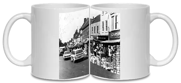 Guisborough Market. 20th August 1968