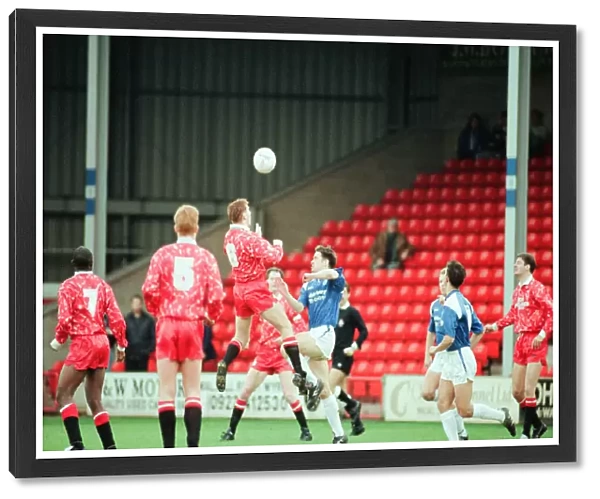 Walsall 1-1 Gillingham, league match at Banks Stadium, Saturday 16th January 1993