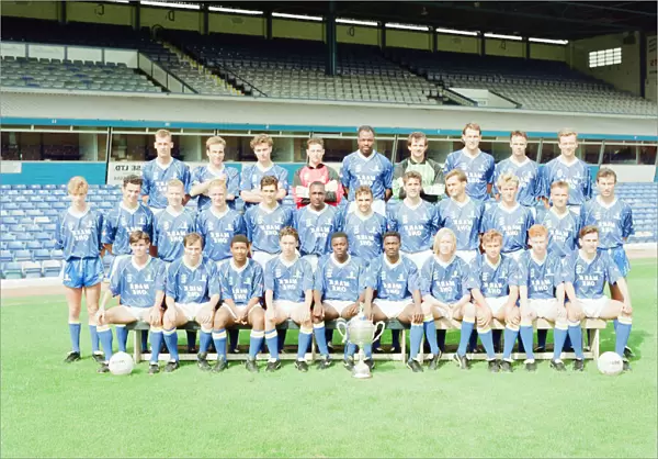 Birmingham City FC, Pre Season Photo-call, 23rd August 1991. Football Team, Squad