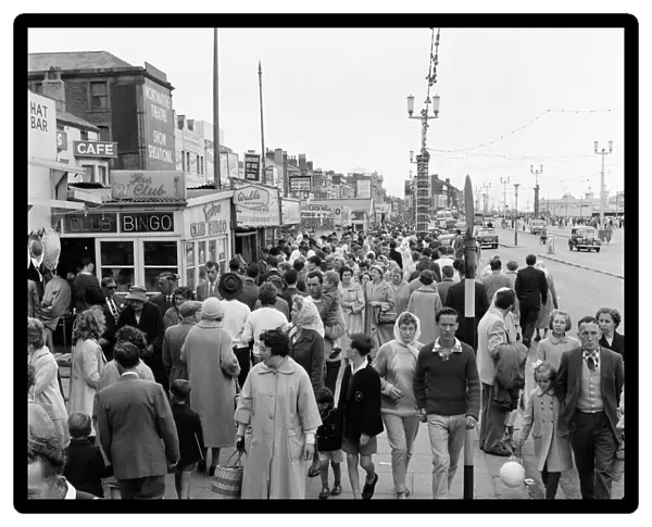 Holiday scenes in Blackpool, Lancashire. 5th August 1961
