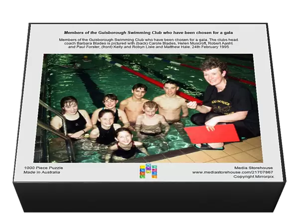 Members of the Guisborough Swimming Club who have been chosen for a gala