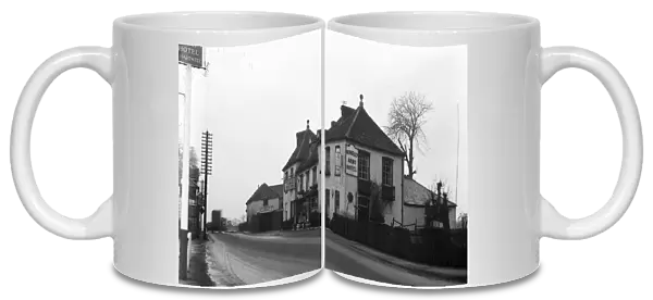The Berkeley Arms Hotel, Cranford, shortly before it
