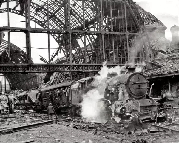 Perhaps the most enduring image of Teesside during the Second World War is the bombing of