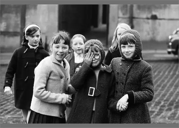 Children, Glasgow, Scotland, 6th March 1971. Face of Britain 1971 Feature