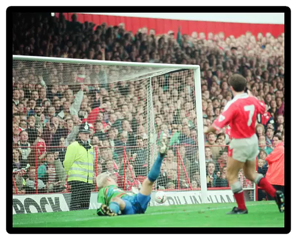 Middlesbrough 1-1 Manchester United, premier league match at Ayresome Park