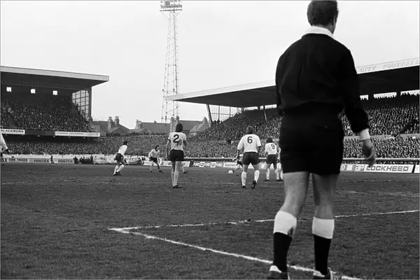Coventry City v Derby County, FA Cup 4th round, final score 0-0. 27th January 1974