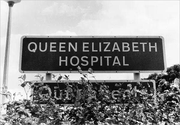 Queen Elizabeth Hospital, Sheriff Hill, Gateshead, England. 17th August 1989