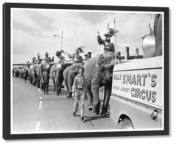 Billy Smarts Circus, once a regular sight in Hills Meadow