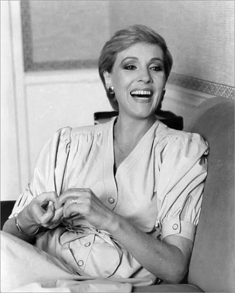 Julie Andrews. 28th June 1983