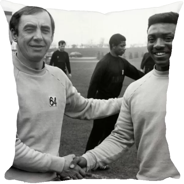 George Dalton, Physiotherapist, Coventry City Football Club, pictured with Andy Harvey