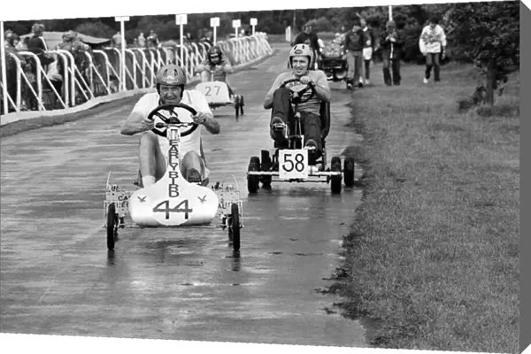 Pedal Go Kart Grand Prix, Ascot, England, August 1980