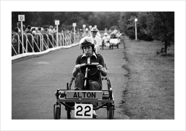 Pedal Go Kart Grand Prix, Ascot, Berkshire, England, August 1980