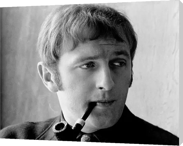 Graham Chapman during a lunch break at the Rediffusion Studios, Wembly