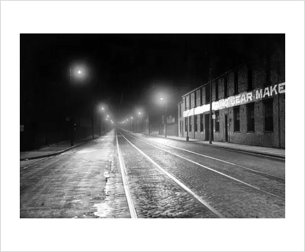 Shields Road, Newcastle. November 1936