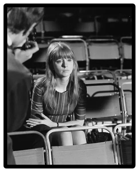 Jane Asher on the Simon Dee Television 'Dee Time'