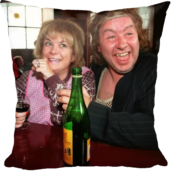 Rab C Nesbitt Elaine C Smith and Gregor Fisher as Rab and Mary in TV series