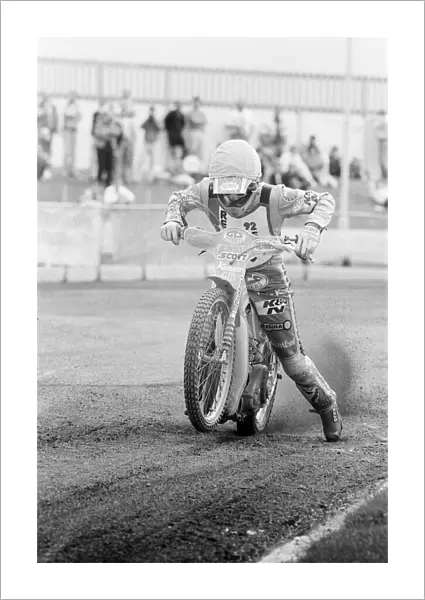 Speedway, Reading v Wolverhampton, at the Smallmead Stadium, Reading, 24th August 1992