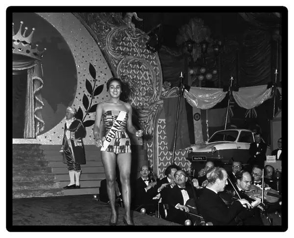 The Miss World beauty competition, held at the Lyceum in London