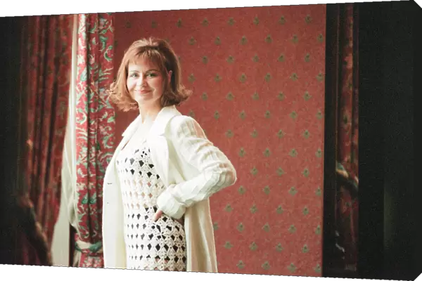 Sian Lloyd, Weather Forecaster, 25th April 1997. Clothing Fashion Feature
