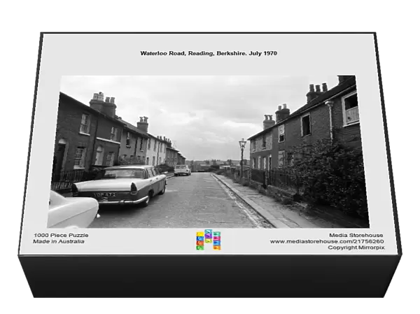 Waterloo Road, Reading, Berkshire. July 1970