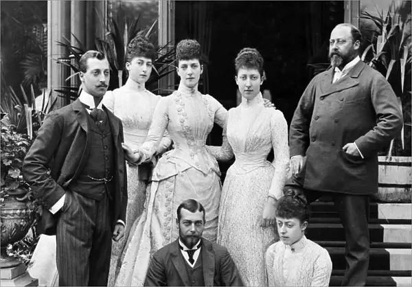 Prince Edward (later King Edward VII) and Alexandra of Denmark )later Queen Alexandra
