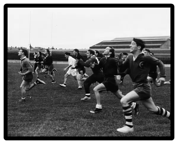 Warwickshire Rugby Union Training Circa 1965