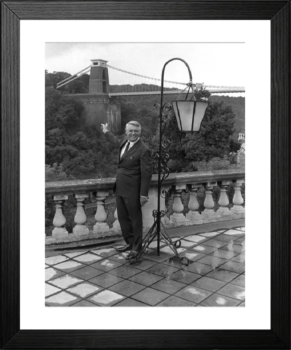 Framed Print : Cary Grant in Bristol, circa 1975 Print Framed Print : Cary Grant in Bristol, circa 1975 Print