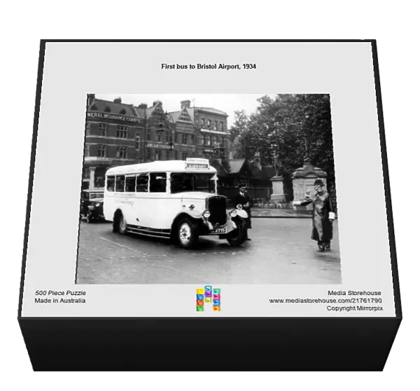 First bus to Bristol Airport, 1934