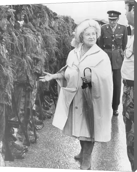The Queen Mother at Warminster, 1979