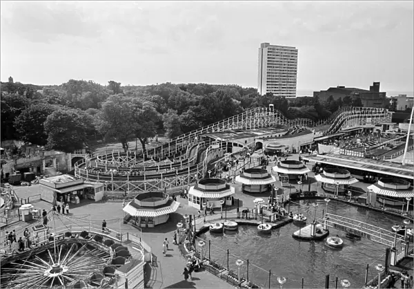 Dreamland amusement park in Margate, Kent. 14th July 1966
