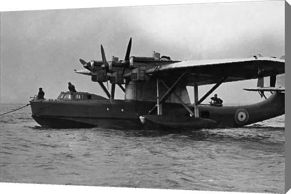 Prototype Blackburn RB. 2 Sydney seen here moored close to the Blackburn works at Brough