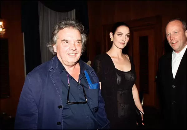 David Bailey and wife Catherine attending the Elite Model Look of the Year competition