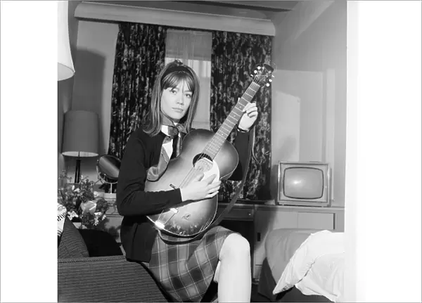 Francoise Hardy, french teenager, will be performing her song Love Goes Away at this