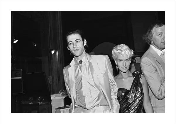 Bob Geldof and Paula Yates at a House of Commons reception