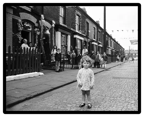 It was all systems go in Pringle Street as the residents of the tiny terraced street at