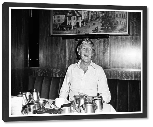 Michael Parkinson pictured in Sydney. 1st June 1982
