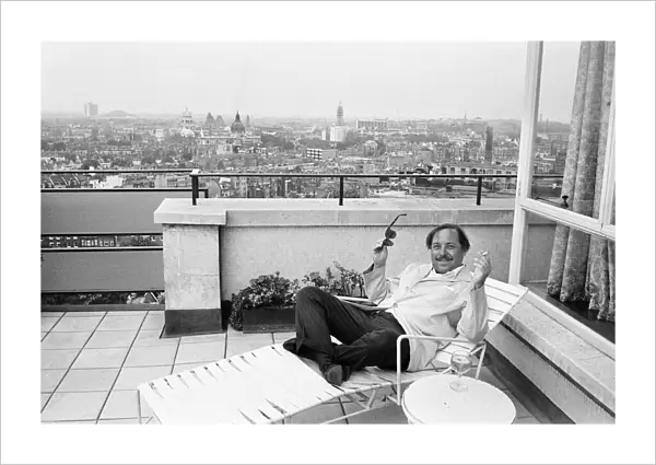 Tennessee Williams, at the Carlton Tower Hotel, London, Tuesday 31st July 1962