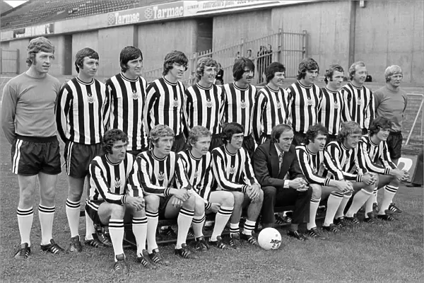 Newcastle United Football Club. 22nd July 1975