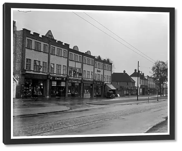 Uxbridge Road, shops, Hillingdon Circa 1936
